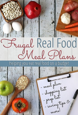 Frugal Real Food Meal Plans